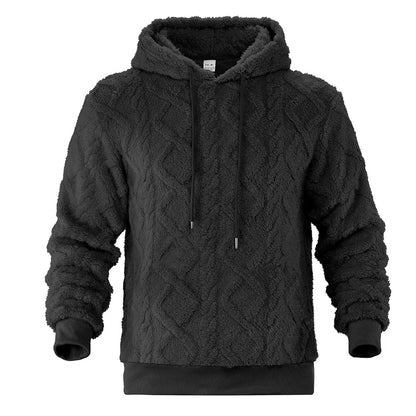 Shadow Weave Luxe Dual Velvet Hoodie