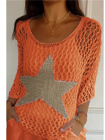 Starline Elegance Knit Commuter Top