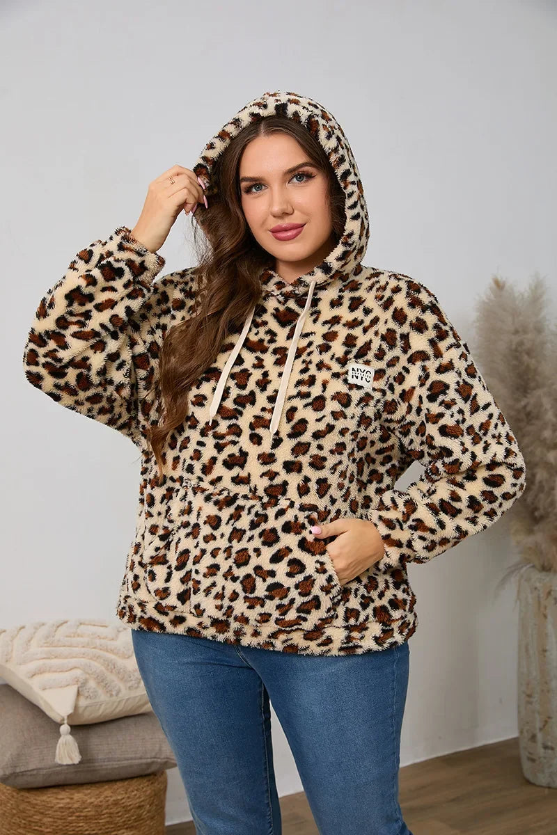 Cozy Hood Oversized Fluffy Hoodie