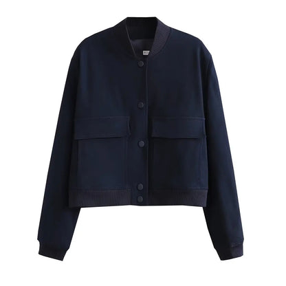 Urban Bloom Pocket Bomber Jacket