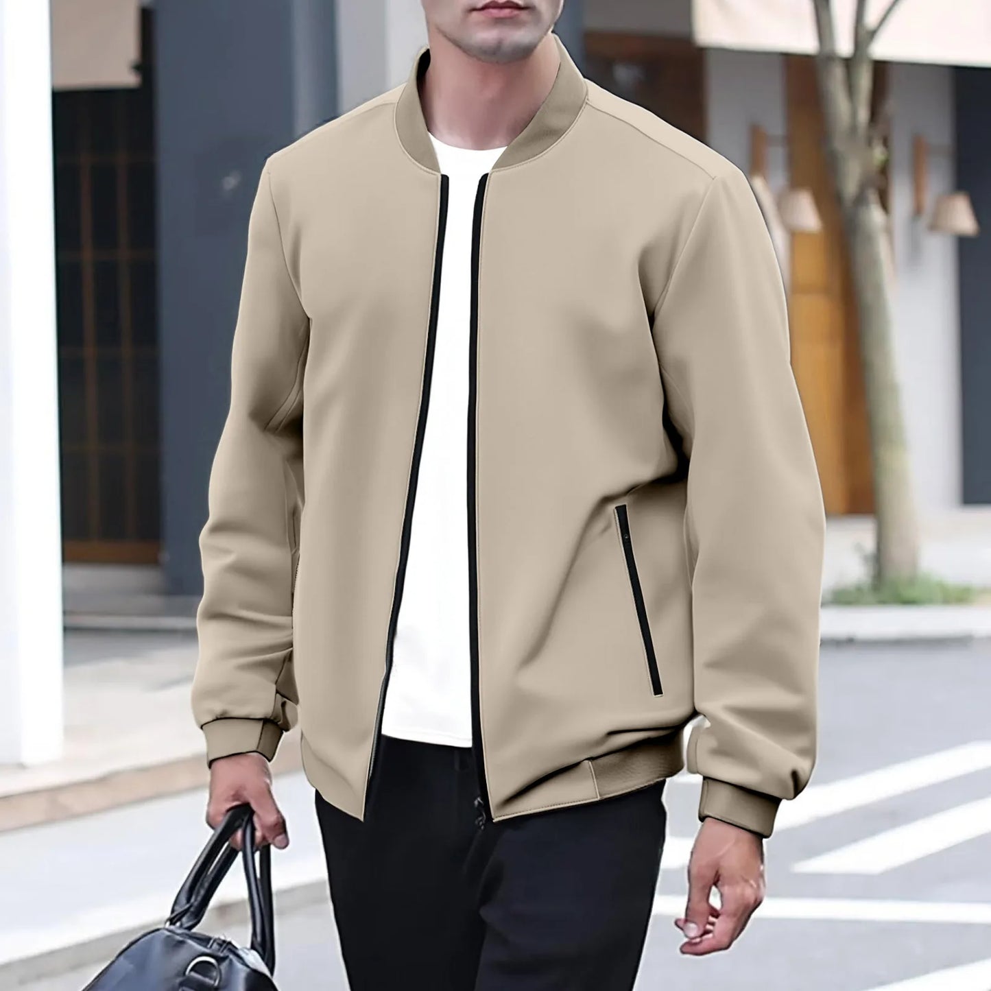 Men’s Outdoor Casual Baseball Jacket