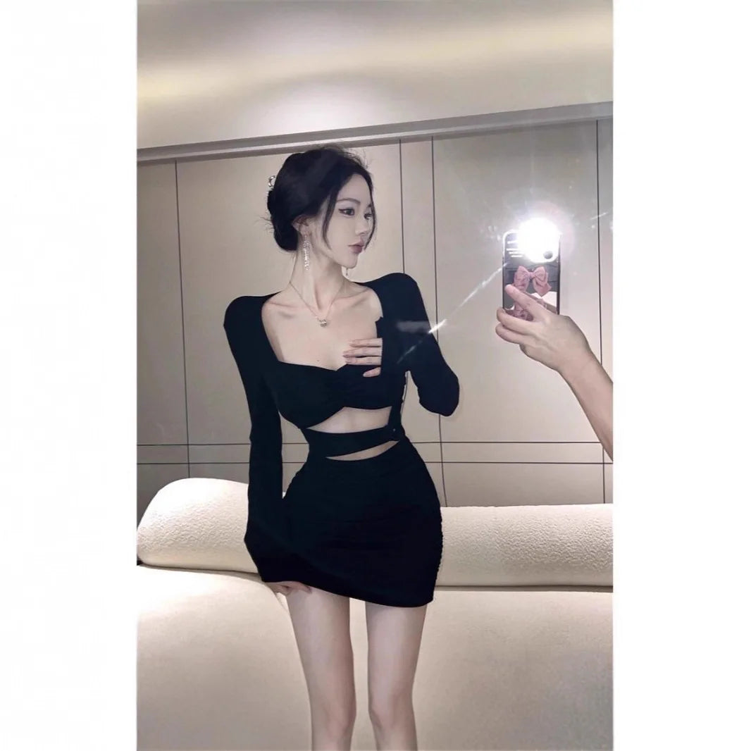 Moonlit Elegance Hollow Gown