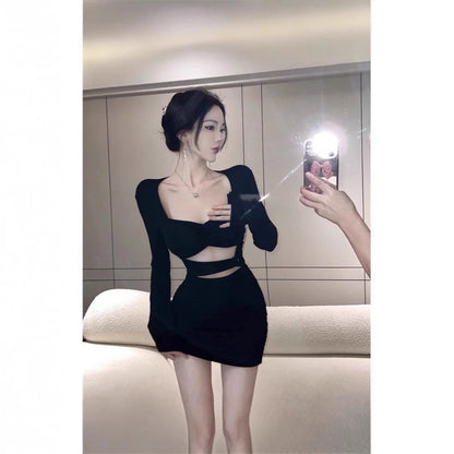 Moonlit Elegance Hollow Gown