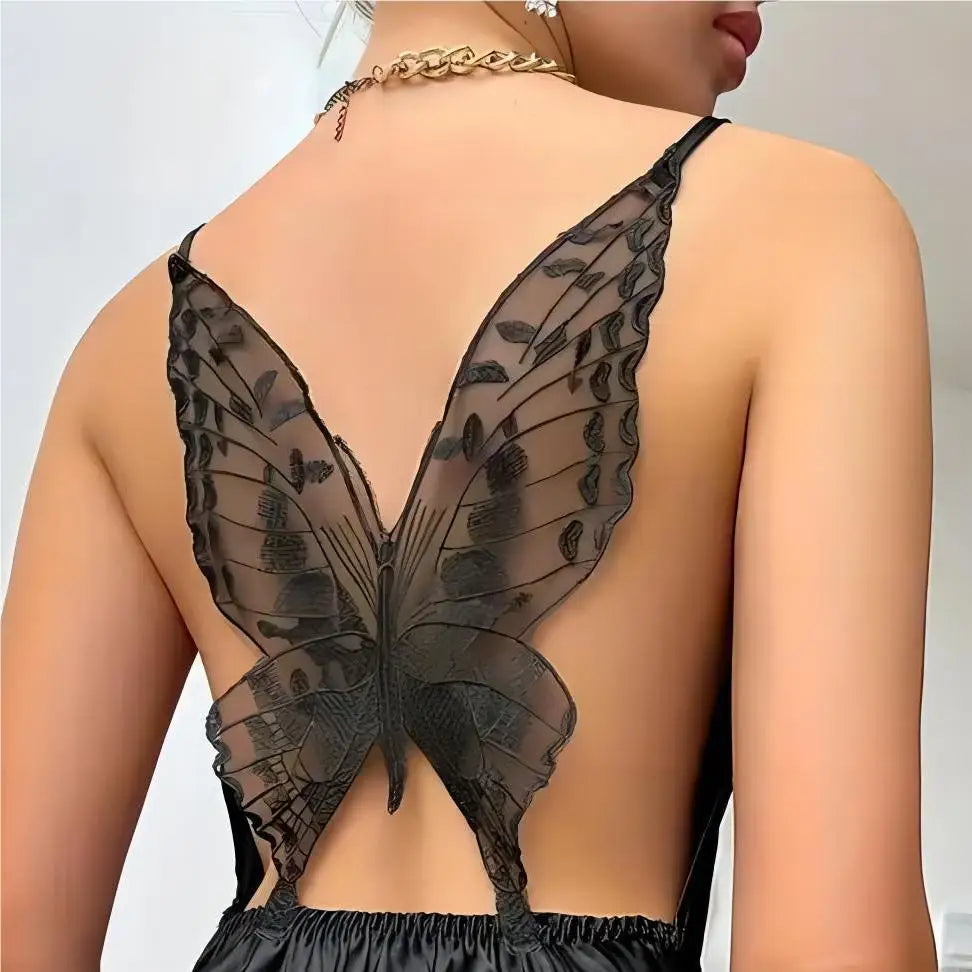 Dreamy Stitch Backless Nightdress