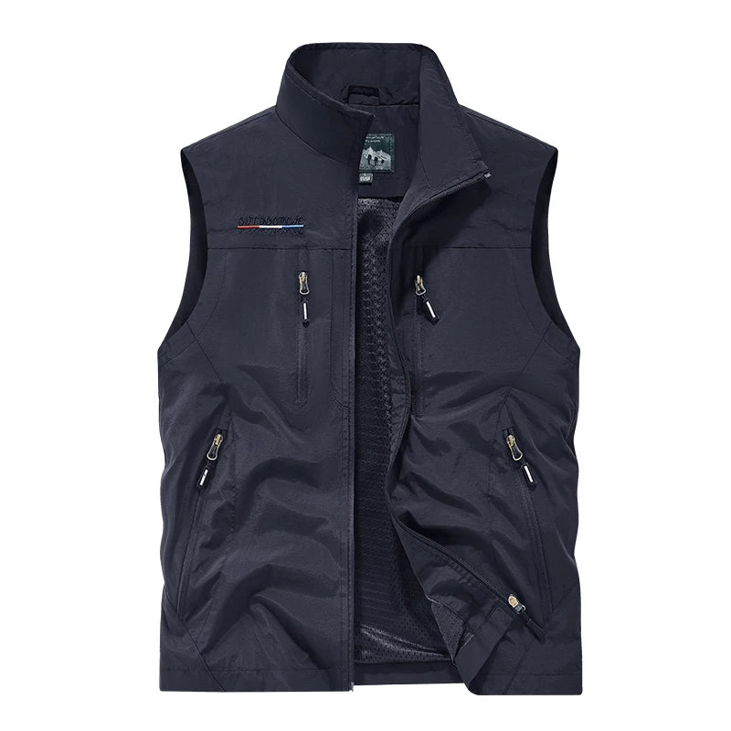 Multi-pocket Mesh Vest