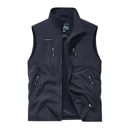Multi-pocket Mesh Vest