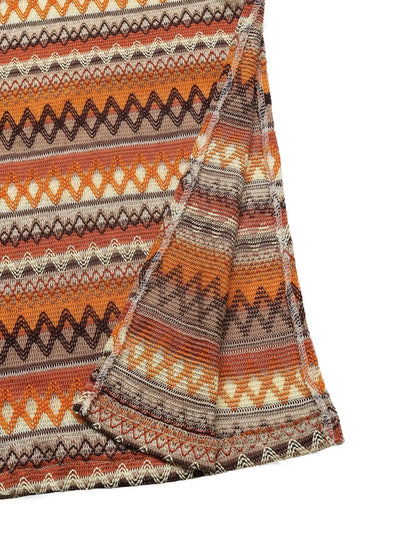 Coastal Lines Knitted Maxi Dress