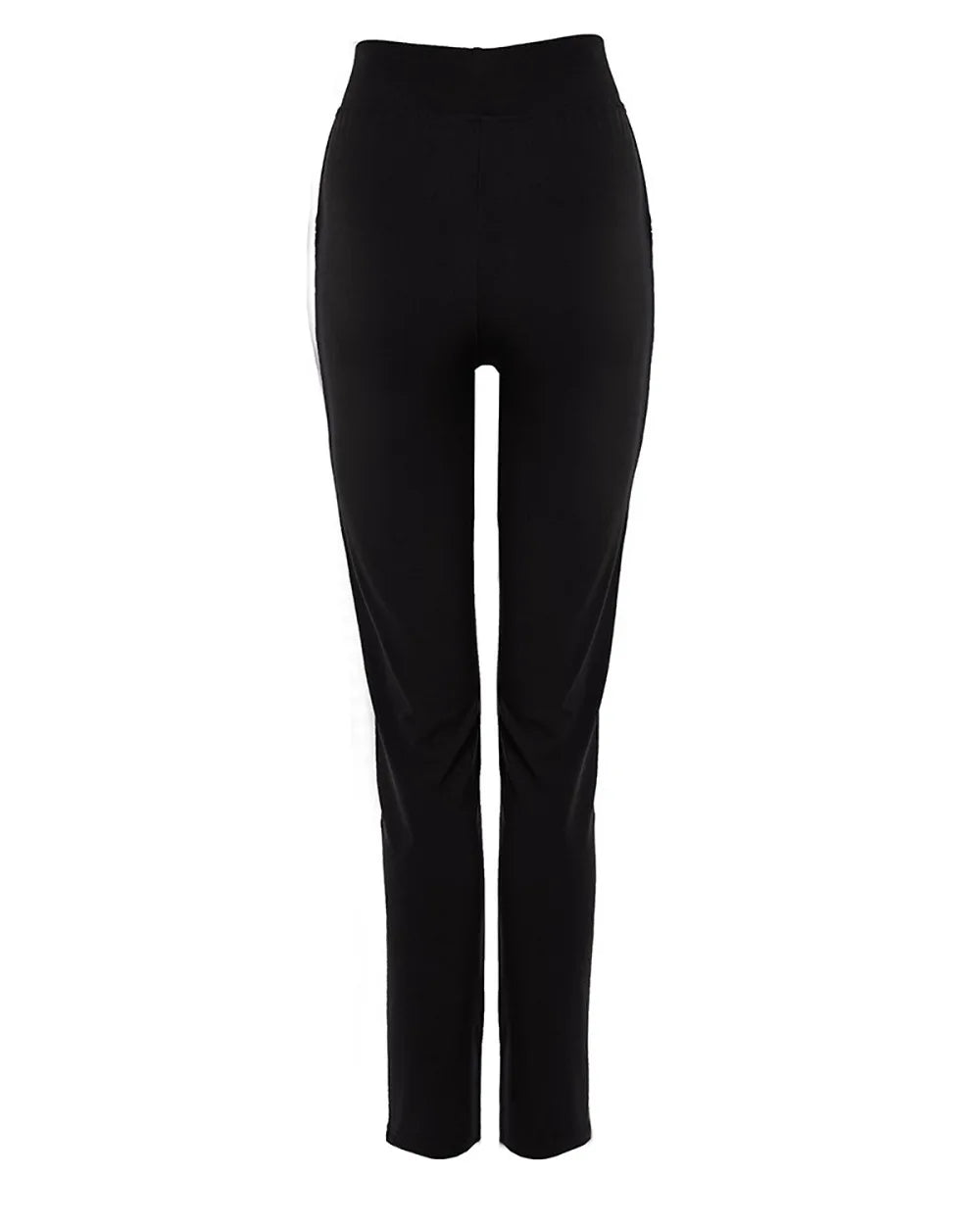 High Waist Slim Splice Pencil Pants