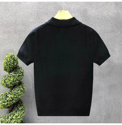 Slim Fit Korean Style Polo Shirt