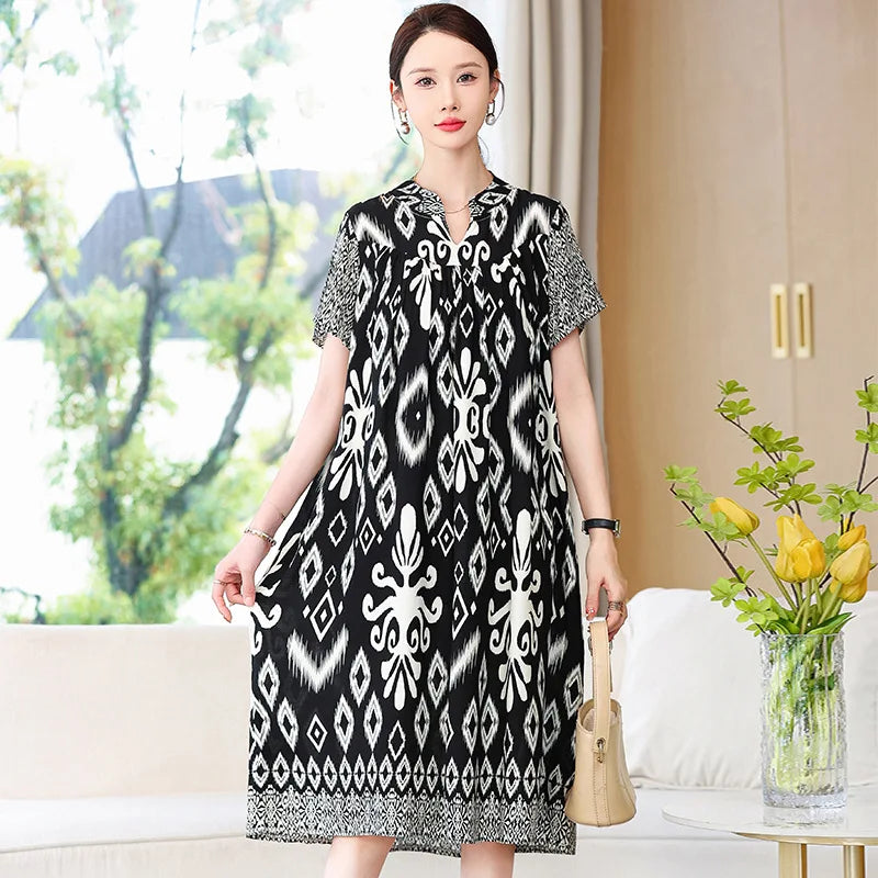 Plus Size Cotton Sleep Dress