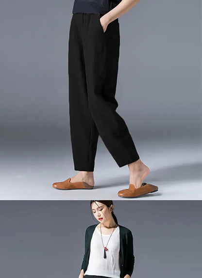 Breezy Ease Cotton Harem Pants