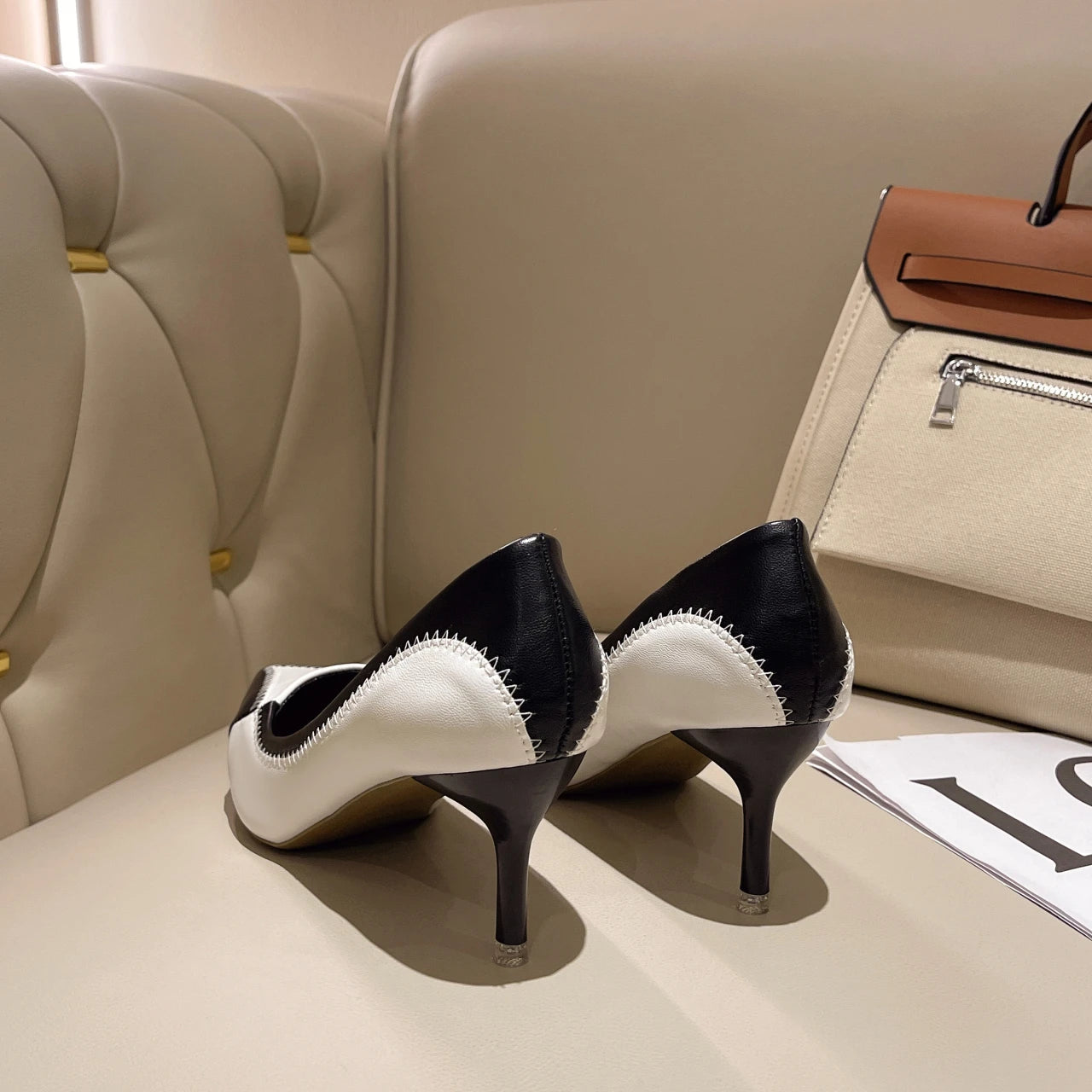 Pointed Toe Stiletto Party Heels
