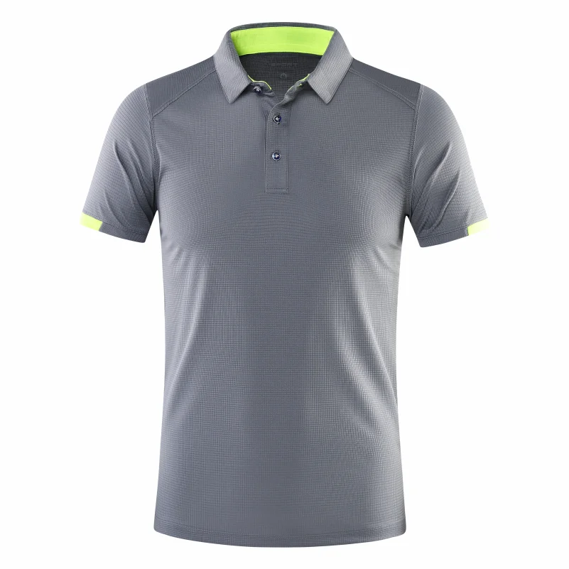 Swift Dry Lapel Polo Fitness Shirt