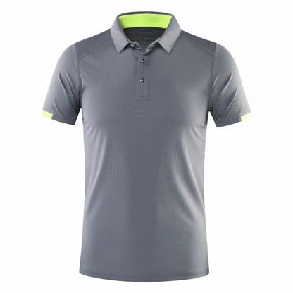 Swift Dry Lapel Polo Fitness Shirt