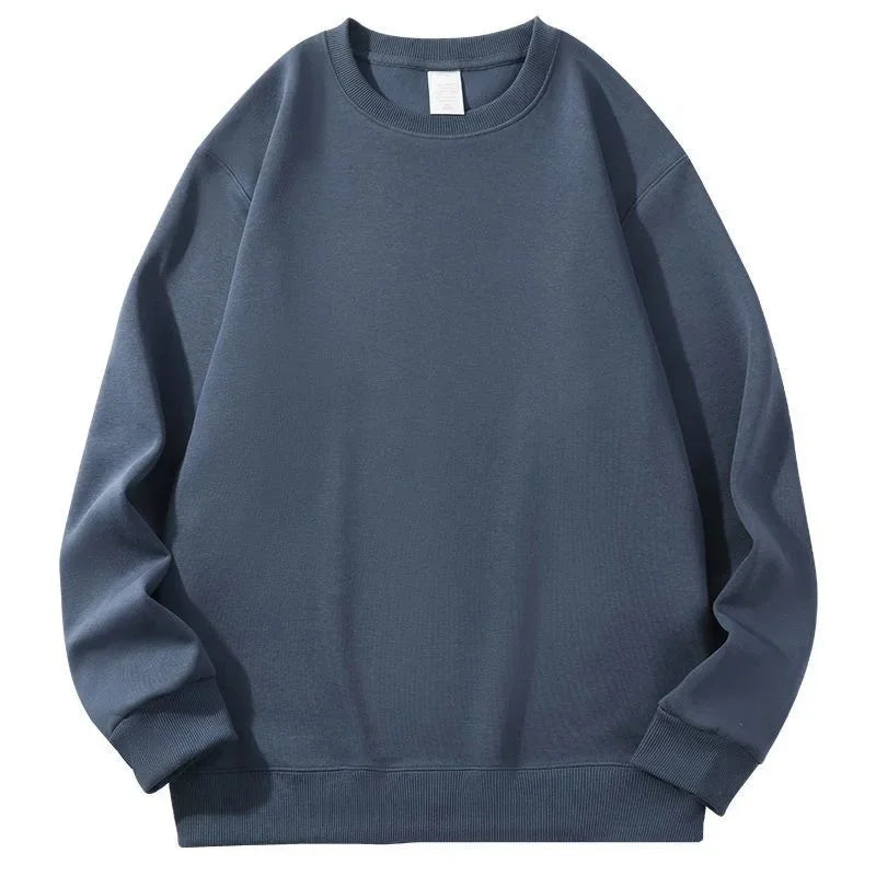 Casual Loose Fit Round Neck Sweatshirt