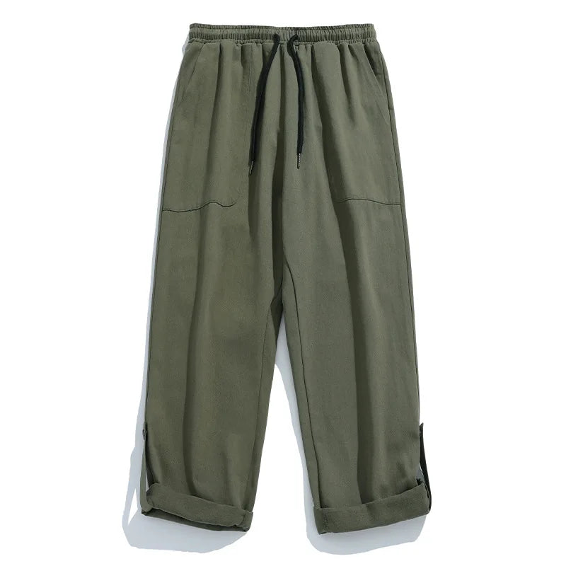 Men’s Cotton Straight Cargo Pants