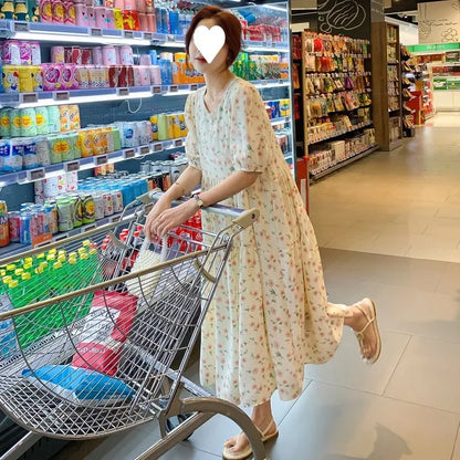 Blossom Ease Plus Midi Dress