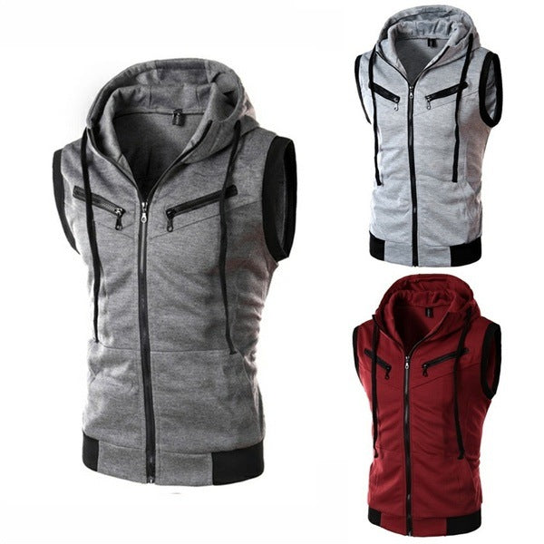 Retro Knit Slim Sweater Vest