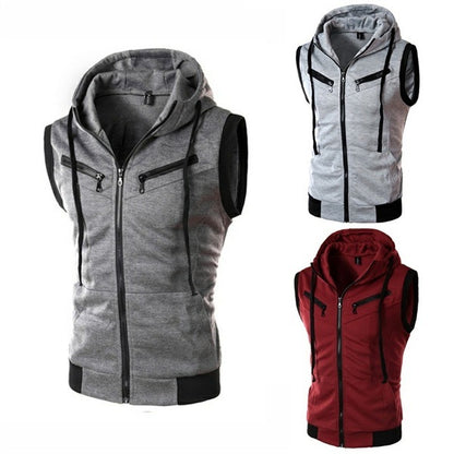 Retro Knit Slim Sweater Vest