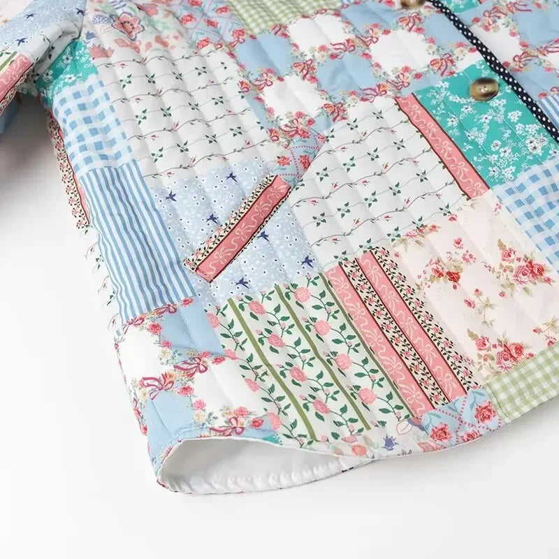 Artistry Patchwork Cotton Jacket