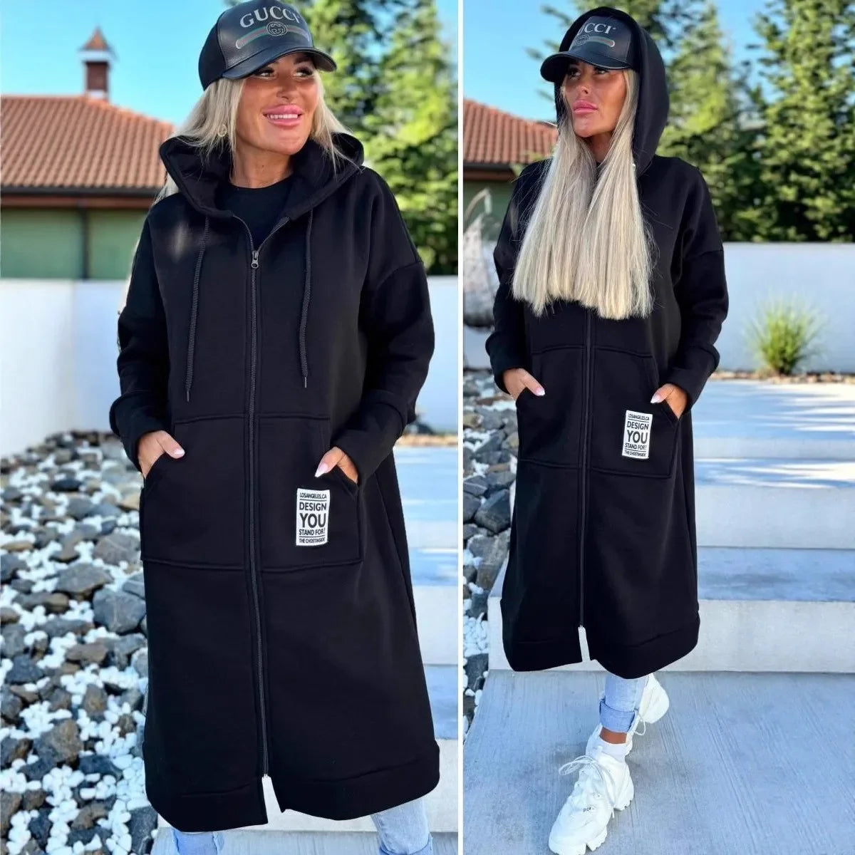 Women’s Casual Hooded Fleece Jacket