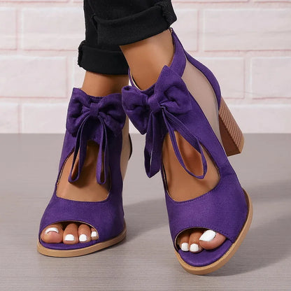 Chic Hue Fishmouth Heels