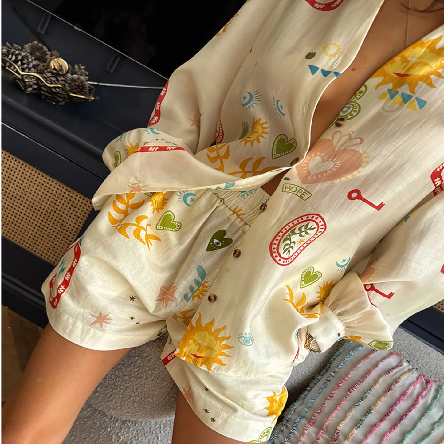 Goddess Glow Two-Piece Summer Set