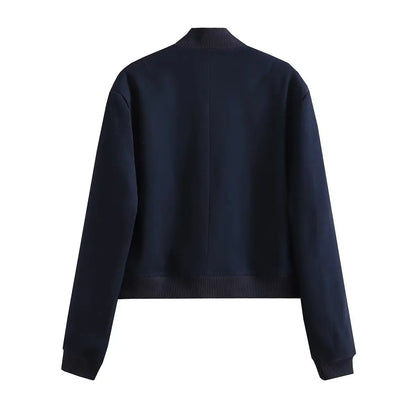 Urban Bloom Pocket Bomber Jacket