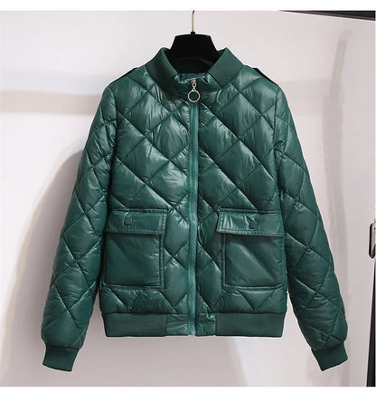 Chic Puff Short Cotton Parka Jacket