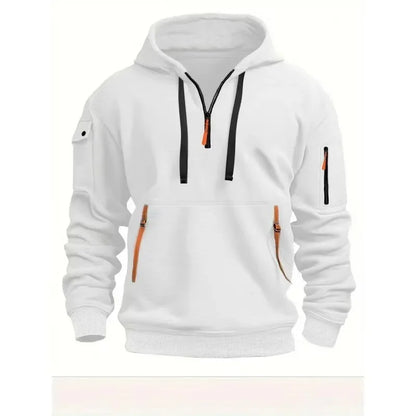 Urban Edge Zipper Pocket Hoodie