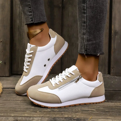 Comfort Lace Up Flat Women's Sneakers