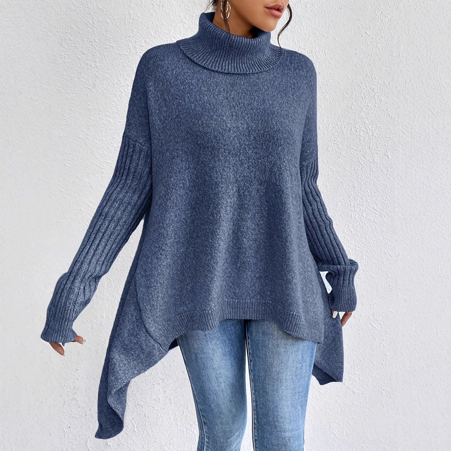 Casual Drop-Shoulder Sweater