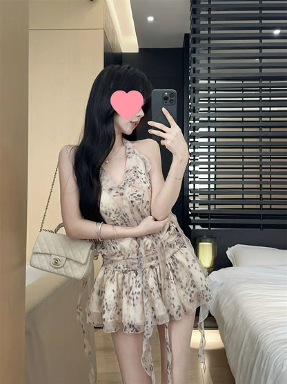 Parisian Muse Leopard Print Blouse