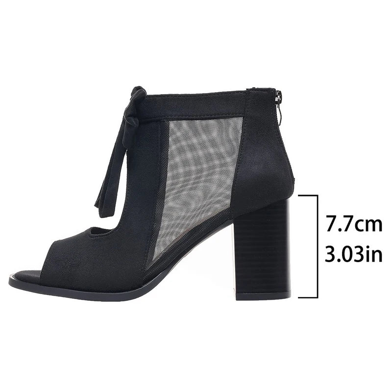 Chic Hue Fishmouth Heels