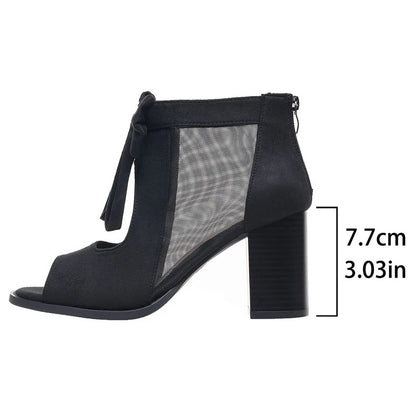 Chic Hue Fishmouth Heels