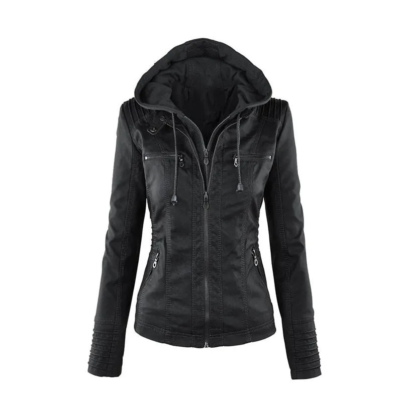 Women’s Faux Leather Jacket