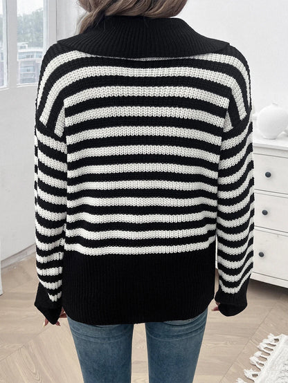Vintage Stride Striped Sweater