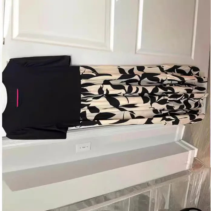 Summer Poise Two-Piece Skirt Set