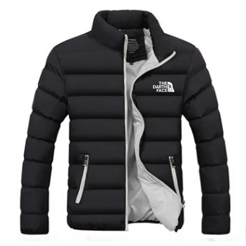 Men’s Warm Parka Winter Coat – Zipper Jacket
