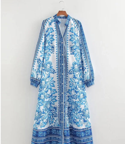 Nature Muse Maxi Dress