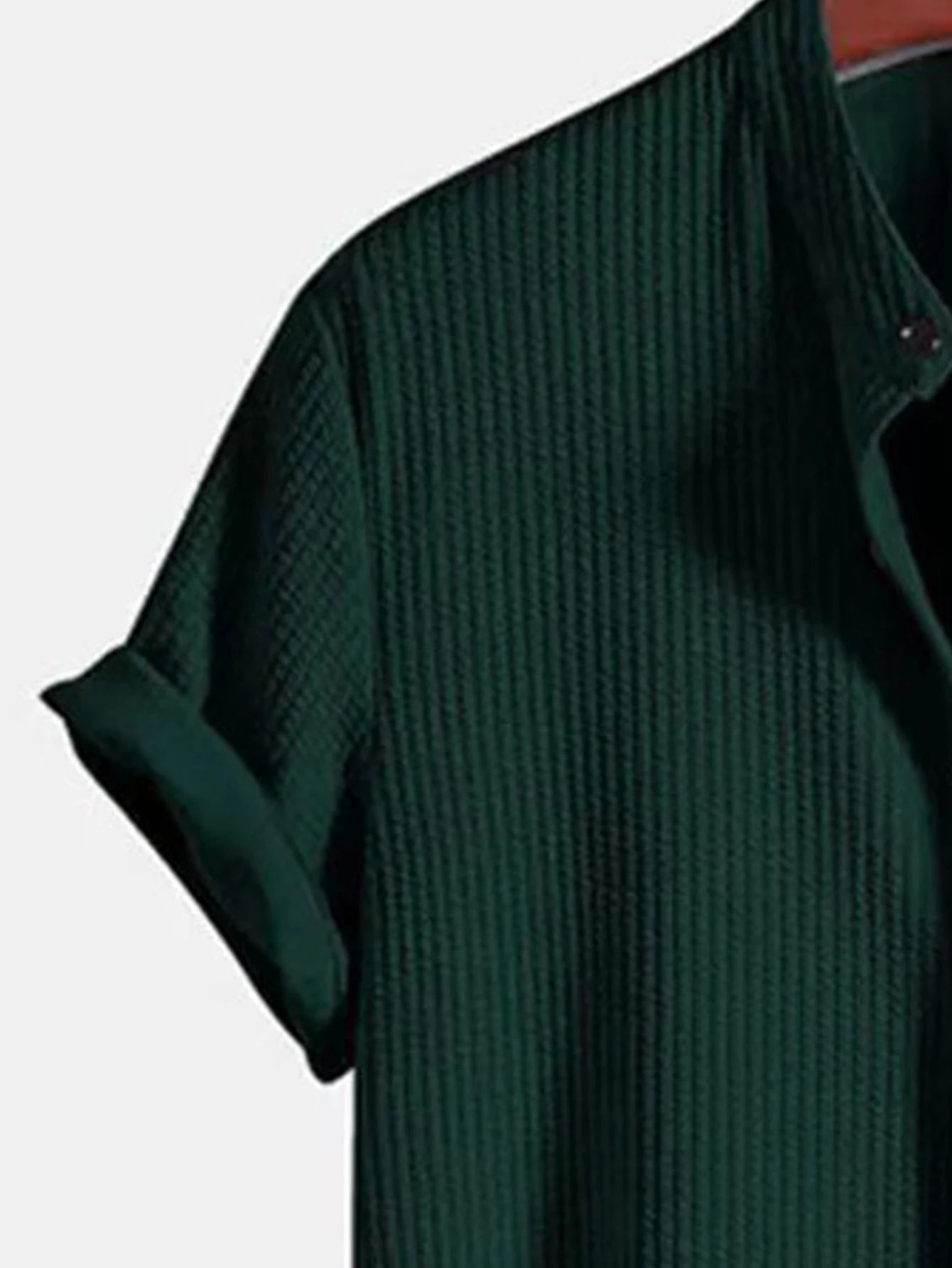 Stylish Men’s Solid Stripe Two-Piece