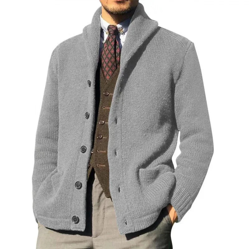 Men's Knitted Sweater Cardigan Casual Warm