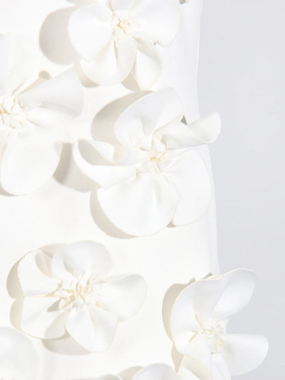 Lace Luxe Patchwork High Waist Dress