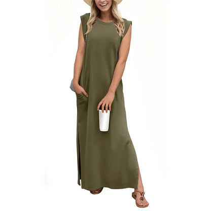 Solara Slit Maxi Dress