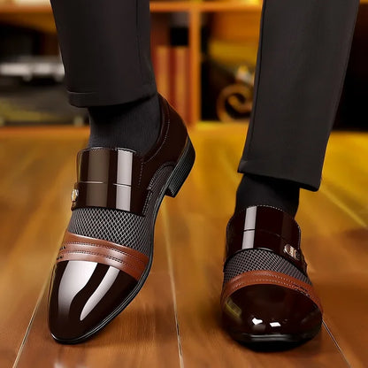 Regal Step Wine Red Loafers