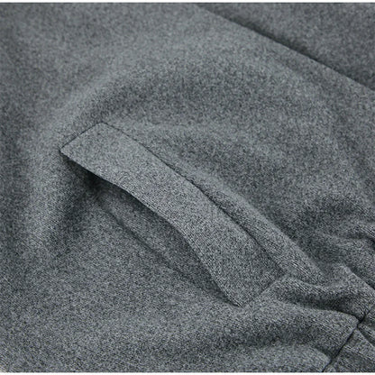 Elegant Gray Woolen Coat