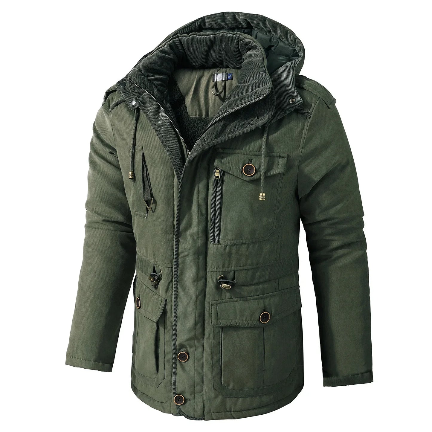 Mountain Trail Hooded Fleece Parka