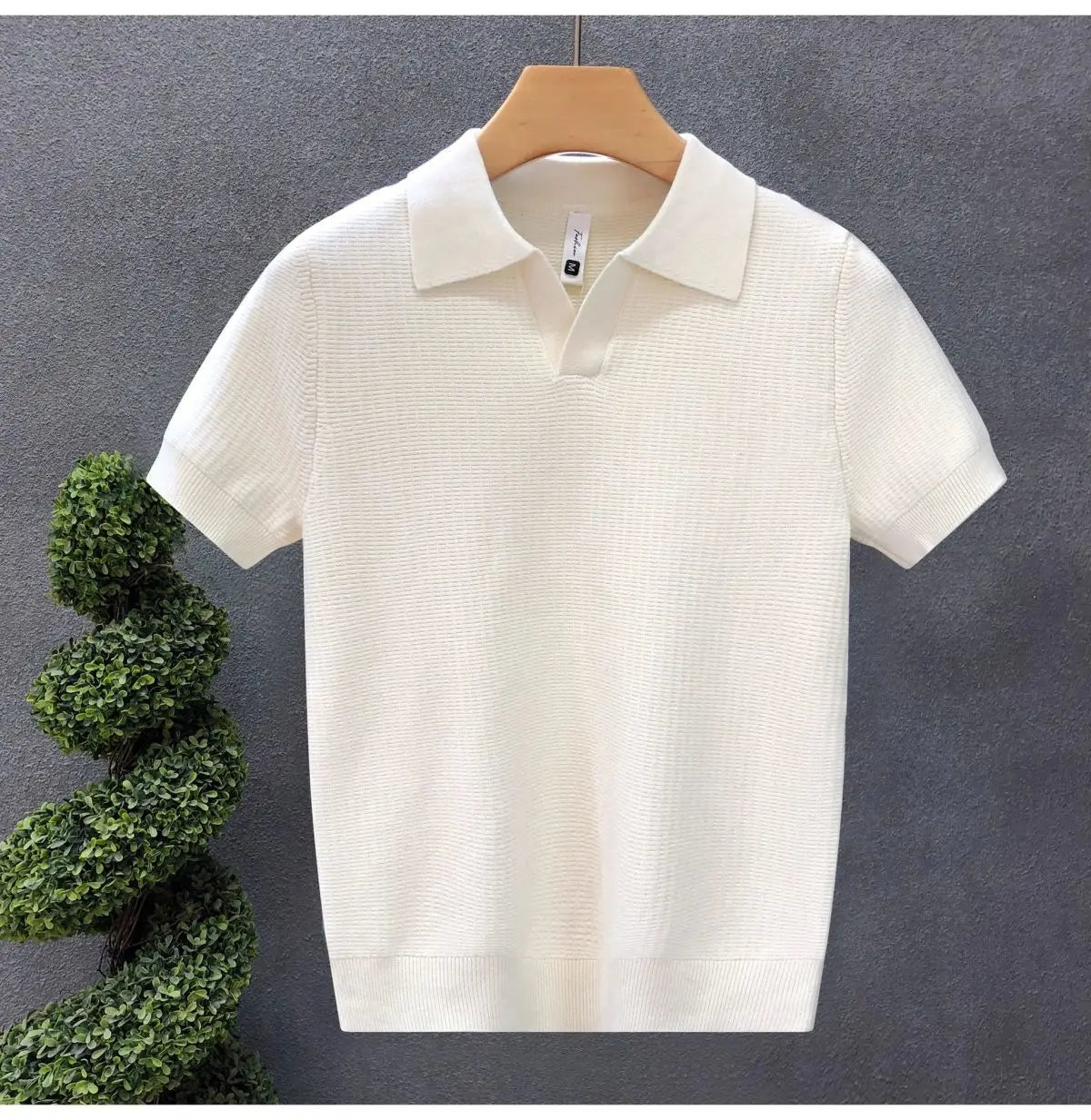 Slim Fit Korean Style Polo Shirt