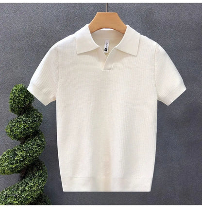 Slim Fit Korean Style Polo Shirt