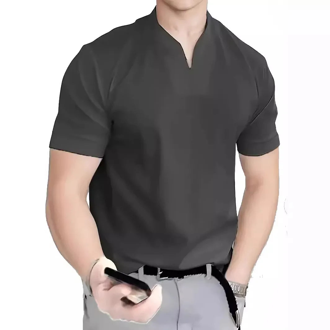 Core Flex V-Neck Solid Fit Tee